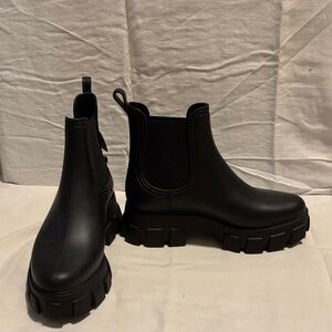 Jeffrey Campbell Black Ankle Boots